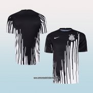 Camiseta de Entrenamiento Corinthians 2022 Negro y Blanco