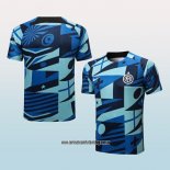 Camiseta de Entrenamiento Inter Milan 22-23 Azul