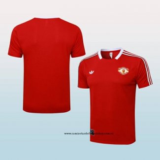Camiseta de Entrenamiento Manchester United 25-26 Rojo