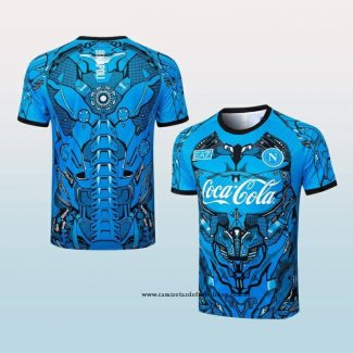 Camiseta de Entrenamiento Napoli 25-26 Azul