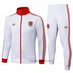 Chandal de Chaqueta del Bayern Munich 125 Aniversario Nino 25-26 Blanco