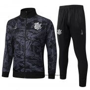 Chandal de Chaqueta del Corinthians 25-26 Negro