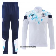 Chandal de Chaqueta del Manchester City 22-23 Blanco