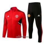 Chandal de Chaqueta del Manchester United 22-23 Rojo