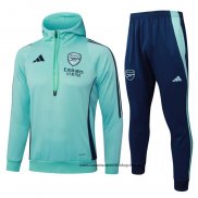 Chandal de Sudadera del Arsenal 24-25 Verde