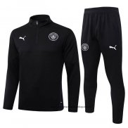 Chandal de Sudadera del Manchester City 25-26 Negro