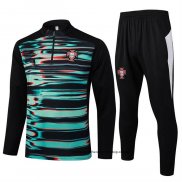 Chandal de Sudadera del Portugal 25-26 Verde
