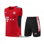 Chandal del Bayern Munich 22-23 Sin Mangas Rojo