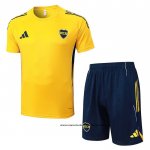 Chandal del Boca Juniors 25-26 Manga Corta Amarillo - Pantalon Corto