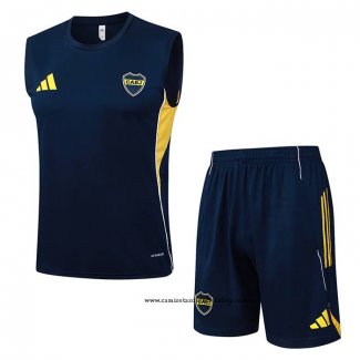 Chandal del Boca Juniors 25-26 Sin Mangas Azul