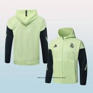 Chaqueta con Capucha del Real Madrid 25-26 Verde