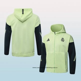Chaqueta con Capucha del Real Madrid 25-26 Verde