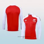 Chaqueta del Arsenal 24-25 Rojo