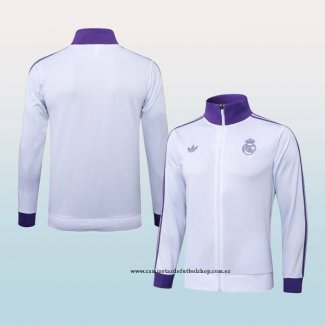 Chaqueta del Real Madrid 24-25 Blanco Purpura