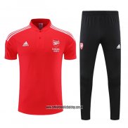 Conjunto Polo del Arsenal 22-23 Rojo