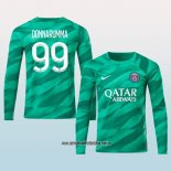 Jugador Camiseta Paris Saint-Germain Portero Donnarumma 23-24 Manga Larga Verde