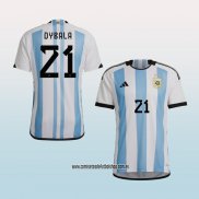 Jugador Primera Camiseta Argentina Dybala 2022