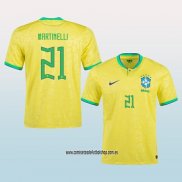 Jugador Primera Camiseta Brasil Martinelli 2022