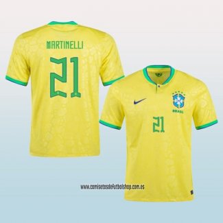 Jugador Primera Camiseta Brasil Martinelli 2022