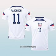 Jugador Primera Camiseta Estados Unidos Aaronson 2022