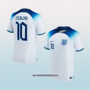 Jugador Primera Camiseta Inglaterra Sterling 2022