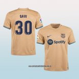 Jugador Segunda Camiseta Barcelona Gavi 22-23