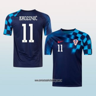 Jugador Segunda Camiseta Croacia Brozovic 2022