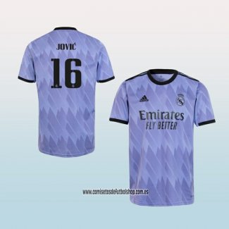 Jugador Segunda Camiseta Real Madrid Jovic 22-23