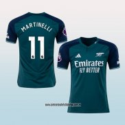 Jugador Tercera Camiseta Arsenal Martinelli 23-24