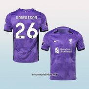 Jugador Tercera Camiseta Liverpool Robertson 23-24