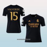 Jugador Tercera Camiseta Real Madrid Valverde 23-24