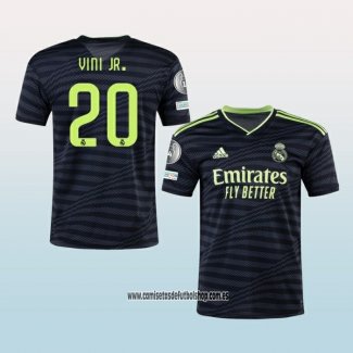 Jugador Tercera Camiseta Real Madrid Vini JR. 22-23