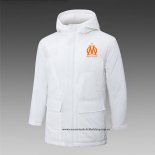 Olympique Marsella 24-25 Blanco Chaqueta Invierno del