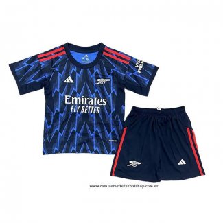 Segunda Camiseta Arsenal Nino 25-26