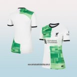 Segunda Camiseta Liverpool Mujer 23-24