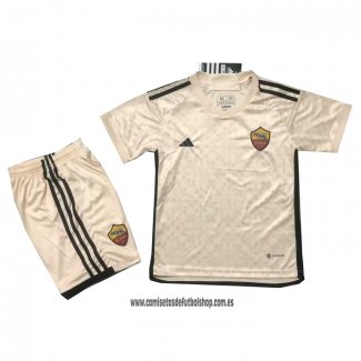 Segunda Camiseta Roma Nino 23-24