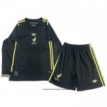 Camiseta Mexico Special Nino 2025 Manga Larga Negro