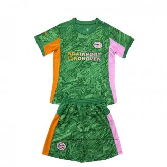 Camiseta PSV Portero Nino 25-26 Verde