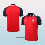 Camiseta Polo del Bayern Munich 21-22 Rojo