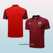 Camiseta Polo del Bayern Munich 22-23 Rojo