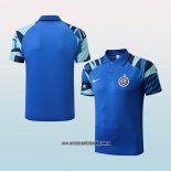 Camiseta Polo del Inter Milan 22-23 Azul