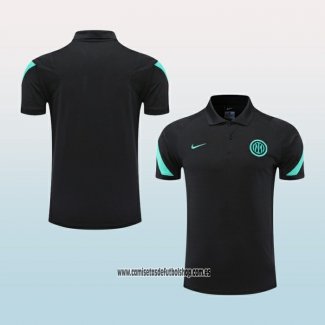 Camiseta Polo del Inter Milan 22-23 Negro