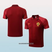 Camiseta Polo del Portugal 22-23 Rojo