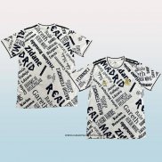 Camiseta Real Madrid Special 25-26 Blanco Negro Tailandia