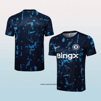 Camiseta de Entrenamiento Chelsea 24-25 Azul