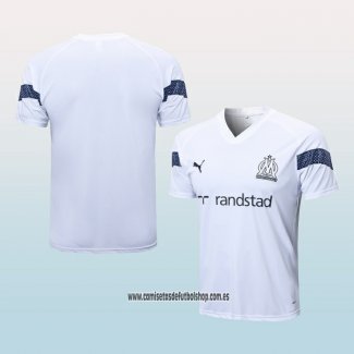 Camiseta de Entrenamiento Olympique Marsella 22-23 Blanco