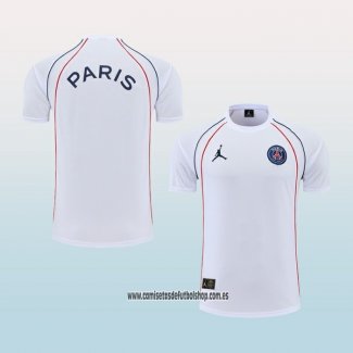 Camiseta de Entrenamiento Paris Saint-Germain Jordan 22-23 Blanco