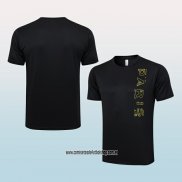 Camiseta de Entrenamiento Paris Saint-Germain Jordan 23-24 Negro