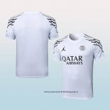 Camiseta de Entrenamiento Paris Saint-Germain Jordan 25-26 Blanco