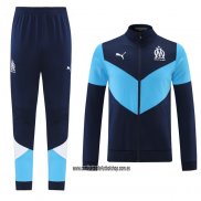 Chandal de Chaqueta del Olympique Marsella 21-22 Azul